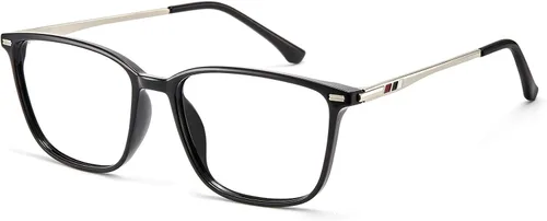 Miniatura 21 de Cyxus Gafas de bloqueo de luz azul para hombres y mujeres, cuadrados, TR90, marco antifatiga ocular, oficina, computadora, juegos, estudio 8208