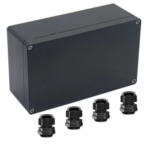 Miniatura 14 de Caja de conexiones Caja de conexiones IP65 impermeable de plástico ABS para proyectos eléctricos Caja de conexiones de alimentación Cajas