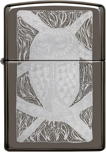 Miniatura 2 de Zippo John Smith - Encendedor de bolsillo con diseño de búho Gumbula