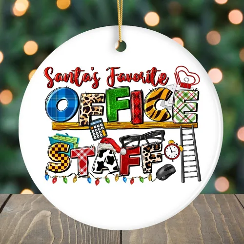 Miniatura 13 de Adorno de detallador de coche favorito de Santa, regalo de agradecimiento de Navidad para expertos en detalles de automóviles