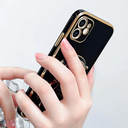 Miniatura 4 de Pepmune Funda compatible con iPhone 12 Bonita Diseño de Soporte de Astronauta en 3D Protección de Cámara A Prueba de Golpes Cubierta Trasera Suave