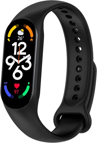 Miniatura 3 de KOMI Correa compatible con Xiaomi Smart Band 6, correa de silicona de repuesto para reloj inteligente Xiaomi Mi Band 7/6/5, pulsera ajustable