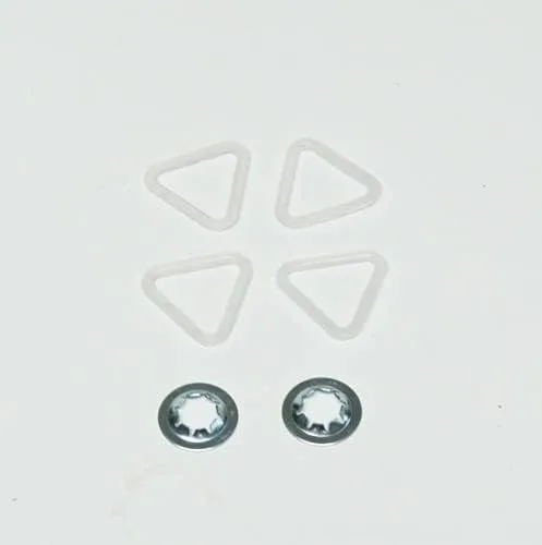 Miniatura 6 de Repuesto del kit de rodillos de tambor de reparación para Whirlpool Supreme, Whirlpool Estate, Roper REX3614KW1 RES7646KQ2 REX4634KQ1 RGX5634KQ2