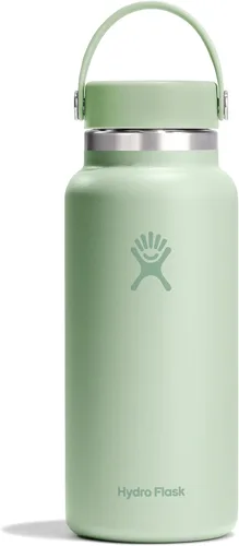 Miniatura 33 de Hydro Flask - Botella de agua de acero inoxidable aislada - Boca ancha con tapa flexible, sin derrame, a prueba de fugas y recargable de 40 oz Negro