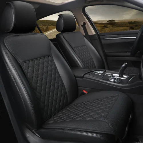 Miniatura 8 de Black Panther Funda para asiento de automóvil, protector de automóvil de lujo, funda universal antideslizante para asiento del conductor con 1