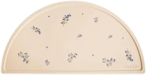 Miniatura 30 de Mushie Mantel Individual de Silicona para Niños Diseño Antideslizante Libre de BPA (Arcoíris)