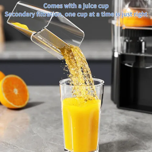 Miniatura 6 de 100W Electric Juicer Machine – 500ml Twin Citrus Juice Maker with 18000 RPM High-Speed Motor, Easy-to-Clean & Dishwasher-Safe Parts, Fresh