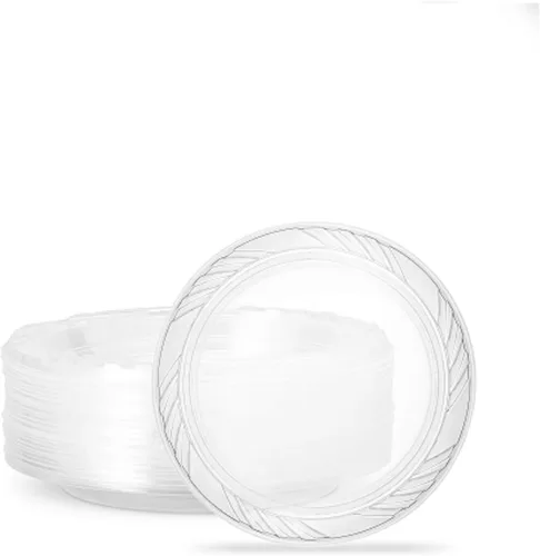 Miniatura 13 de PLASTICPRO - Cuencos desechables de plástico transparente de 18 onzas, Premium, para fiesta, Pack de 20