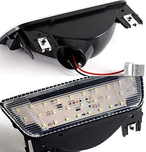 Miniatura 2 de Luz reflectora de parachoques trasero, luz de freno antiniebla, luz de advertencia compatible con Nissan X-Trail 2008-2013 Bar Lamp con 27-LED