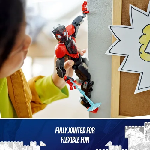 Miniatura 3 de LEGO Marvel Miles Morales Set de Figuras, 76225 Juguete de Acción de Spider-Man Totalmente Articulado, Juguete Coleccionable de Película de Super