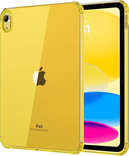 MoKo Funda transparente para iPad (A16) de 11ª generación 2025 de 11 pulgadas/10ª generación 2022 de 10.9 pulgadas, TPU suave y ligero, funda ultra
