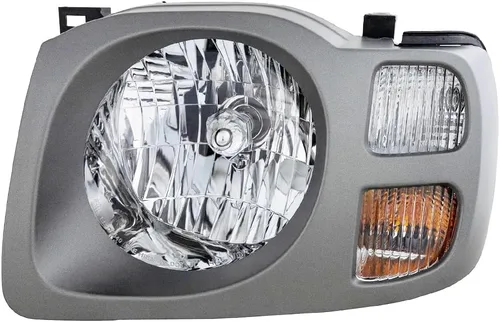 Miniatura 4 de EPIC LIGHTING Ensamble de reemplazo de faros delanteros estilo OE halógenos con bisel gris para NISSAN 02-04 NISSAN XTERRA SE