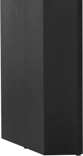 Miniatura 6 de Mesa consola moderna de 59 pulgadas, color negro, mesa de entrada elegante y versátil para sofá detrás del sofá para sala de estar, pasillo