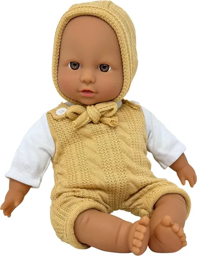Miniatura 16 de Muñeca de bebé niño de cuerpo suave de 11 pulgadas en caja de regalo - Incluye chupete de muñeca - Muñecas de juguete para niños y niños pequeños