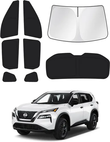 Miniatura 17 de Canvcle Parasol para parabrisas para Honda Civic de 11ª generación 2022-2025 2026 (no para Hatchback), kit de cubierta para ventana trasera lateral