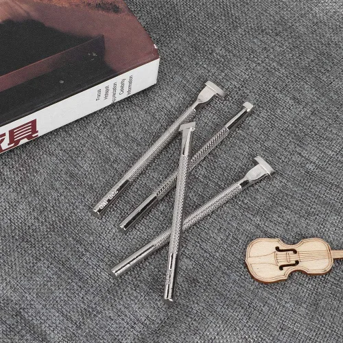 Miniatura 3 de Juego de herramientas de estampado de cuero de 12 piezas, sellos para hacer sillas, perforador de forma especial para arte hecho a mano y carpintería