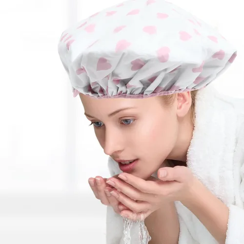 Miniatura 6 de Healeved Gorro de ducha para el cuidado del cabello, gorro de ducha con calefacción, gorro de natación impermeable, productos para el cabello