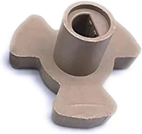 Miniatura 4 de 2 piezas de eje de microondas de 0.59 pulgadas, acoplador de placa giratoria de microondas, pequeño rodillo guía de rodillo de horno de microondas