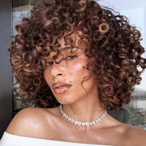 Miniatura 26 de 7 paquetes de cabello rizado de ganchillo GoGo de 6 pulgadas, pelo corto, para mujeres, rizos de playa, trenzas de ganchillo de torsión profunda