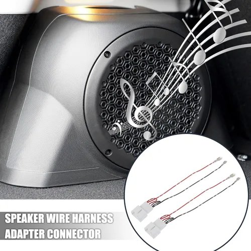 Miniatura 2 de X AUTOHAUX Conector de altavoz de coche para Mazda para Ford para Lincoln conector adaptador de arnés de cables