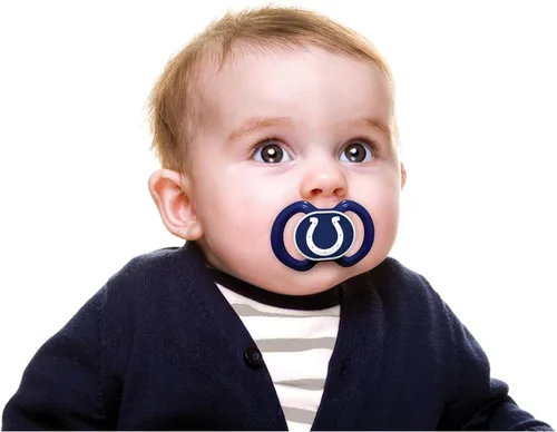 Miniatura 4 de Baby Fanatic NFL - Chupetes unisex para bebé, 2 unidades 3-Varios