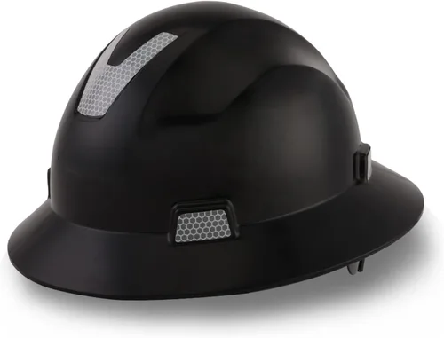 Miniatura 8 de Casco duro de ala completa LOHASTAR OSHA Aprobado por ANSI, casco de seguridad para trabajo de construcción, Cascos De Construcción, para hombres, 4