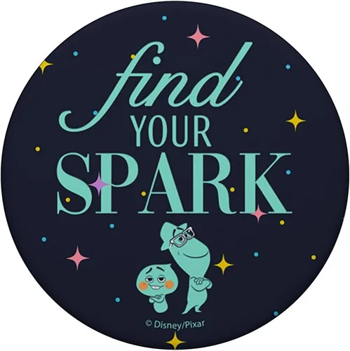 Miniatura 3 de Disney Pixar Soul Encuentra tu chispa de retrato PopSockets intercambiables PopGrip