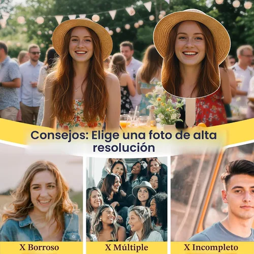 Miniatura 4 de Recorte de cabeza grande en un palo – Recortes faciales personalizados para fiestas, graduaciones, cumpleaños o bodas Accesorio de foto