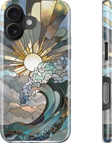 Miniatura 147 de Goodon para iPhone 17 Pro, Funda Estética de Gato Negro y Niña Naranja, Compatible con Magsafe, Funda Protectora Retro Única y Moderna de Silicona