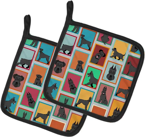 Miniatura 82 de Caroline's Treasures MLM1149PTHD - Juego de soportes para ollas de cocina resistentes al calor, almohadillas calientes para horno para cocinar