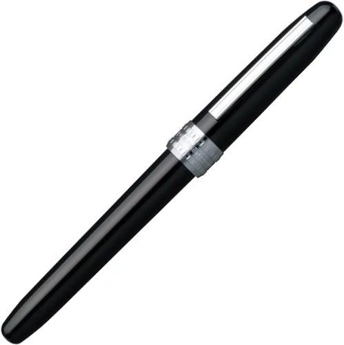 Miniatura 2 de Platina Pluma estilográfica, Plaisir punta fina, negra (PGB-1000-#1-F)
