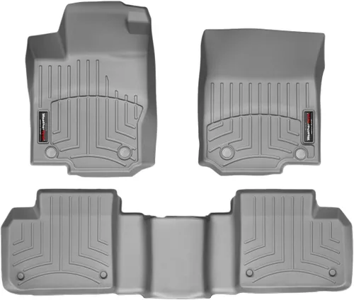 Miniatura 7 de WeatherTech Revestimientos de Piso de Ajuste Personalizado para Mercedes GL 63 AMG, GLE 450 AMG, AMG GL 63-1ª y 2ª Fila (44401-1-2), Negro