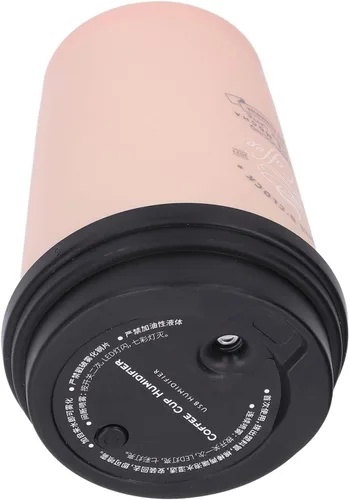Miniatura 6 de Milltrip Humidificador USB 10.1 fl oz Taza de café de bajo ruido apagado automático compacto ligero ahorro de espacio mini humidificador para coche