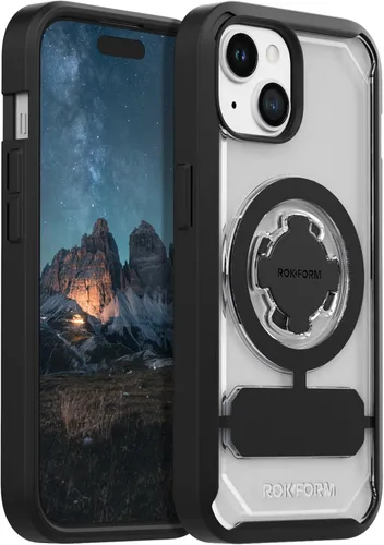 Miniatura 17 de Rokform - Funda para iPhone 14, Serie Rígida, Magnética Dual, Cubierta para iPhone con RokLock de Bloqueo Giratório, Equipo Protector para Apple