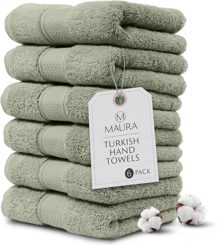 Miniatura 31 de Set de 8 piezas de toallas de baño. 2017 (Nueva colección). 2 toallas de baño, 2 toallas de mano, 4 paños. Toallas turcas calidad premium. Super