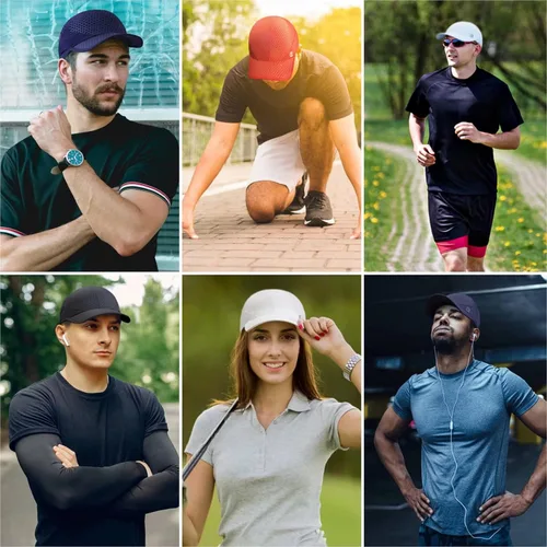 Miniatura 6 de GADIEMKENSD Stretch Running Hat with Soft Brim, Quick Dry, Unstructured, Unisex-Adult