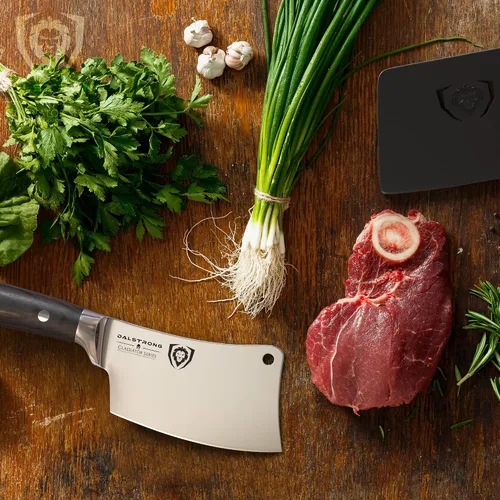Miniatura 8 de Dalstrong - Cuchillo de carnicero, 4.5 pulgadas, serie Gladiador Elite, cuchillo de cocina resistente para regalo, mango negro, cuchillo afilado
