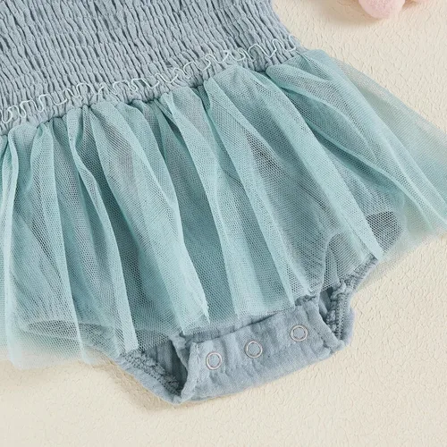 Miniatura 5 de Meihuida Mameluco sin mangas para bebé recién nacido, ropa de verano, mono de algodón con diadema