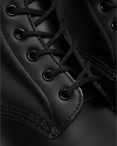 Miniatura 2 de Botines de piel lisa Dr. Martens 101 para mujer, color negro liso