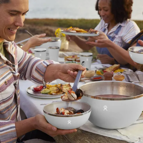Miniatura 7 de Hydro Flask Outdoor Kitchen Bowl - Stainless Steel Dinnerware Reusable Camping Gear Mess Kit - Dishwasher Safe, BPA-Free, Non-Toxic
