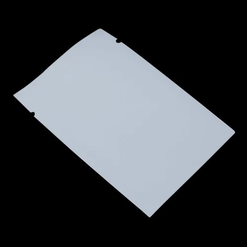 Miniatura 4 de PABCK 100 Piezas Bolsas Sellables de Lámina de Mylar Metalizado Blanco con Parte Superior Abierta 3.1x4.7 pulgadas Bolsas de Sellado Térmico al