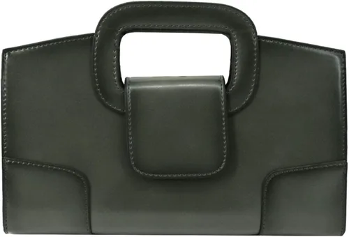 Miniatura 95 de ZLMBAGUS - Bolso de mano para mujer, diseño vintage con solapa y asa, de piel sintética, para llevar al hombro