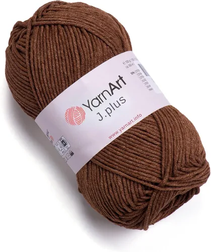 Miniatura 19 de YarnArt Jeans Plus - Hilo de mezcla de algodón suave, 100g (3.5 onzas), 160m (174 yardas), 55% algodón, 45% acrílico, grosor medio #4, ideal