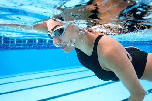 Miniatura 8 de ARENA Gafas de natación unisex para adultos, para principiantes, hombres y mujeres, para fitness, natación, antiniebla, sin espejo, sin sello