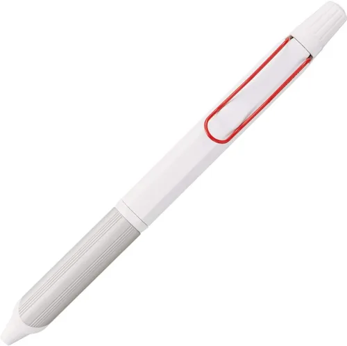 Miniatura 2 de ACEPORTE Uni Jetstream EDGE3 - Bolígrafo a base de aceite de 0.011 in, cuerpo blanco y rojo + repuestos negro/rojo/azul, juego de notas adhesivas