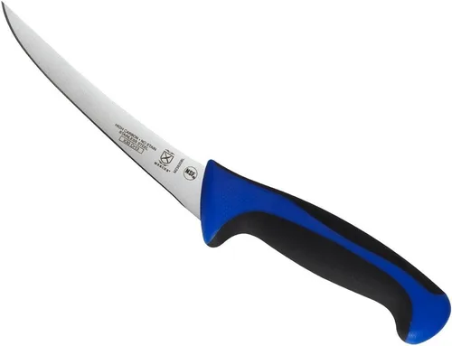 Miniatura 71 de Mercer Culinary - M23210WBH Mercer Culinary Millennia - Cuchillo para pan con borde ondulado de 10 pulgadas de ancho, color blanco