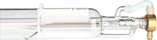 Miniatura 5 de Mssoomm - Tubo láser de 30 W, 30 W, longitud de 23.622 in de diámetro y 1.969 in con cabezal de metal para cortador láser de CO2 y máquina grabadora