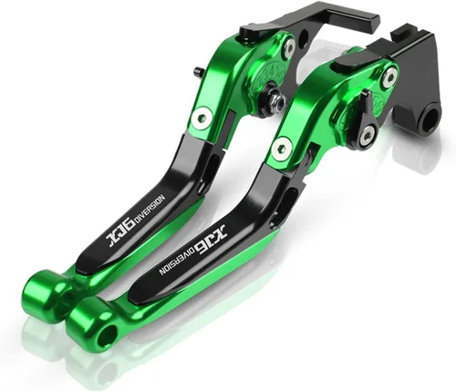 Miniatura 15 de DOUKI Para Yamaha XJ6N XJ6 Diversion 2009-2015 Palancas de embrague de freno extensibles plegables ajustables con logotipo CNC accesorios palanca
