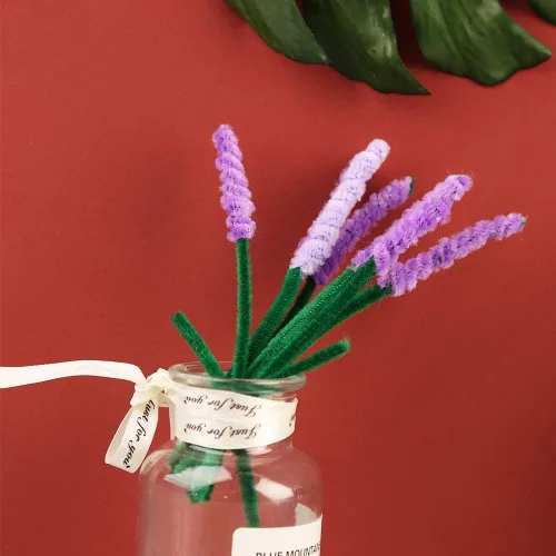Miniatura 6 de 100 piezas de tallos de chenilla para limpiadores de tuberías, juego de limpiadores de tubería verde para manualidades de bricolaje (verde)