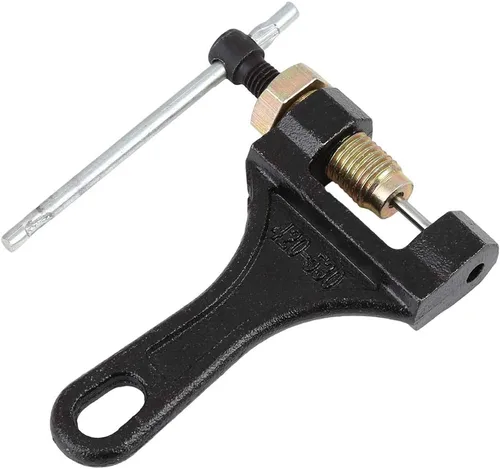 Miniatura 3 de X AUTOHAUX Herramienta de metal negro para motocicleta Dirt Pit Bike ATV Chain Splitter Cutter Herramienta universal para 420 428 520 525 528 530